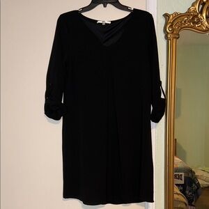 ANDREE BY UNIT Classic Black Long Sleeve Dress